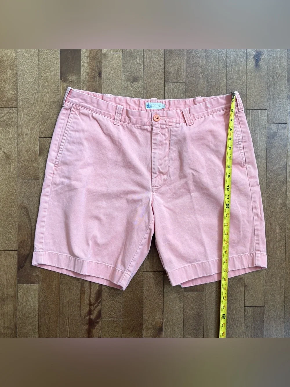 J.Crew Men's Chino Shorts - Pastel Salmon / Peach - Size 38